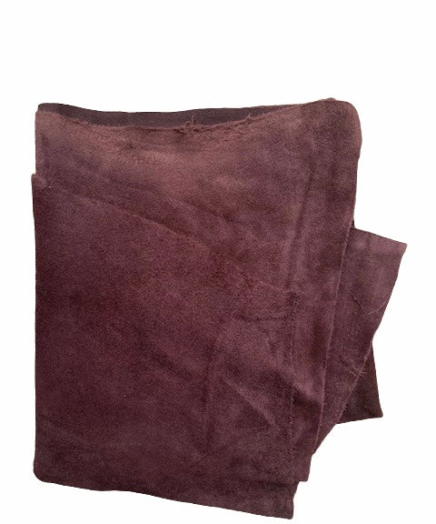 Dark Brown split leather SL fur and leather