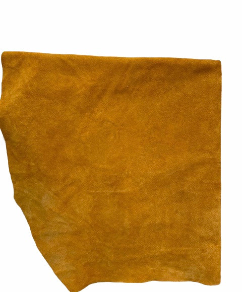 Elk suede split leather SL fur and leather