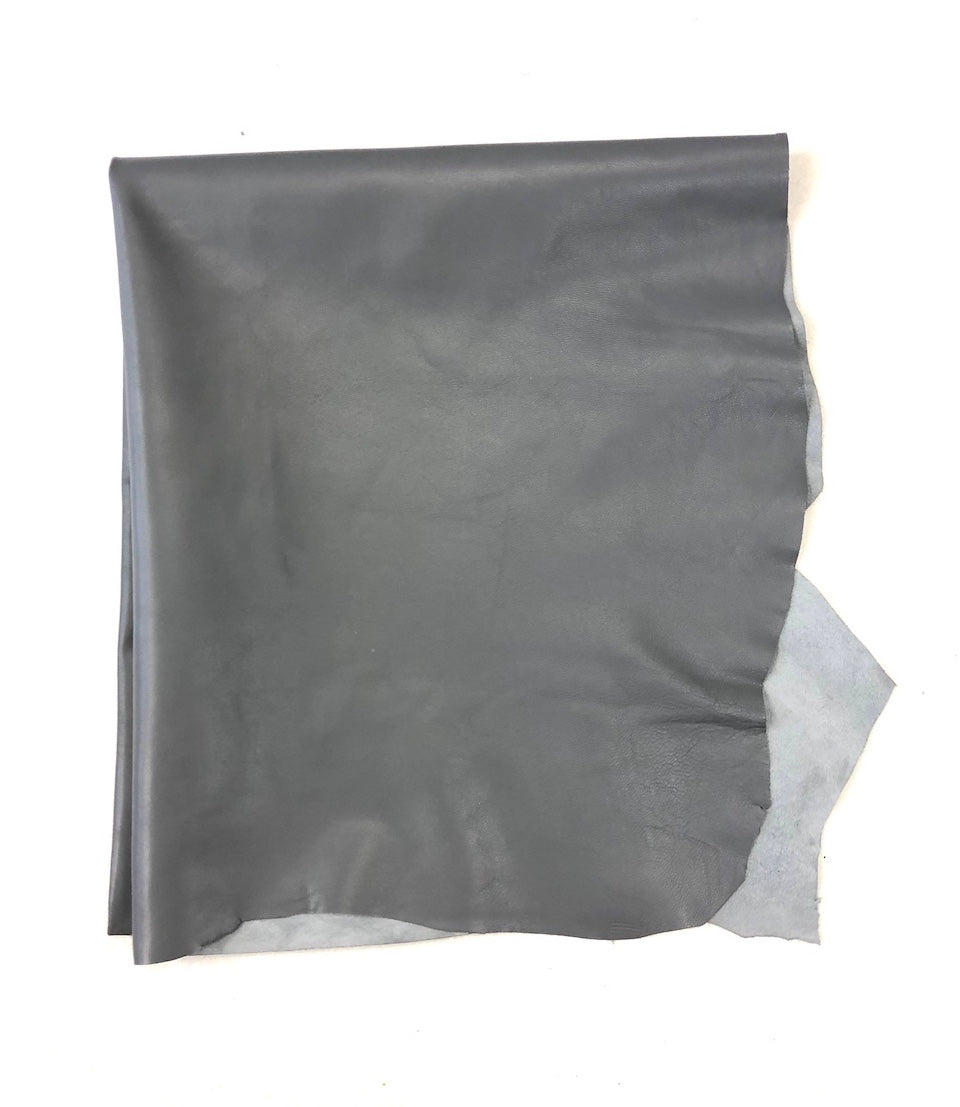Grey Italian Leather - SL Fur & Leather