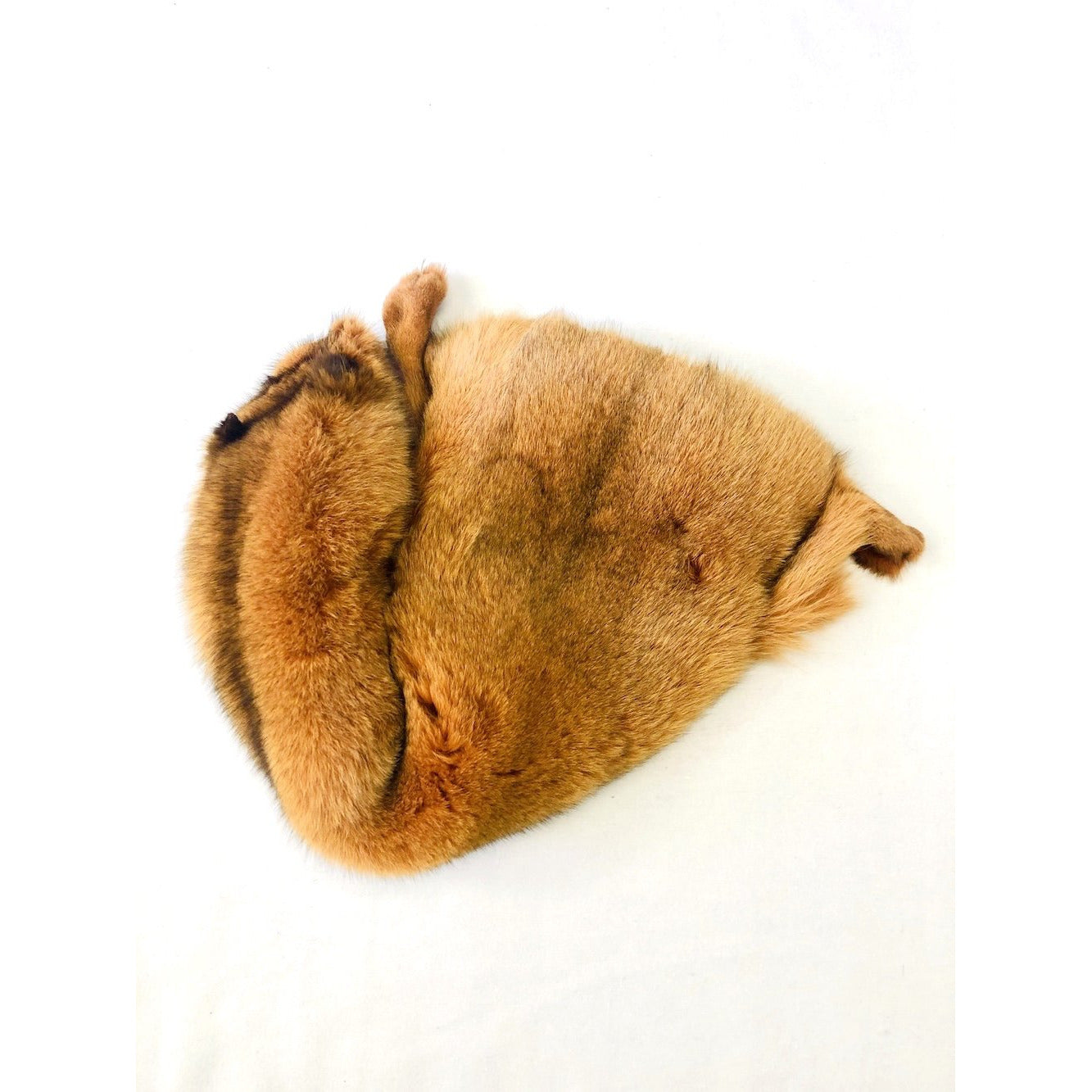 Pumpkin Dyed Blue Fox Fur - SL Fur & Leather