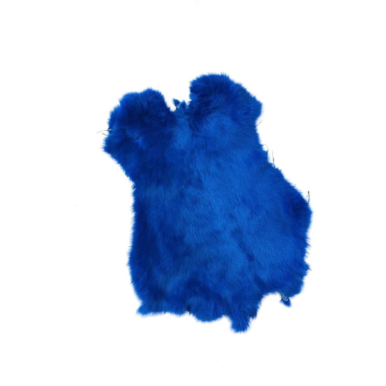 Electric Blue Dyed Rabbit Fur - SL Fur & Leather