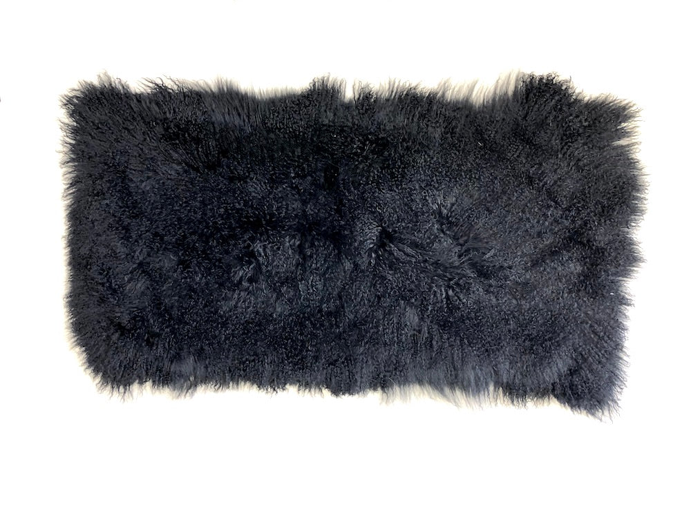 Black Tibet Lambskin Plates - SL Fur & Leather